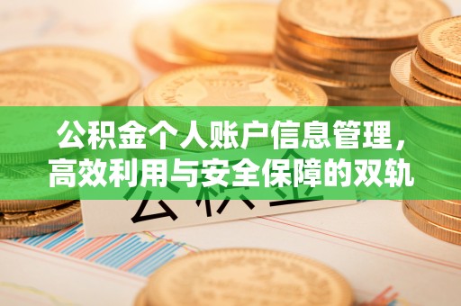 汉阴公积金个人账户信息管理，高效利用与安全保障的双轨并行