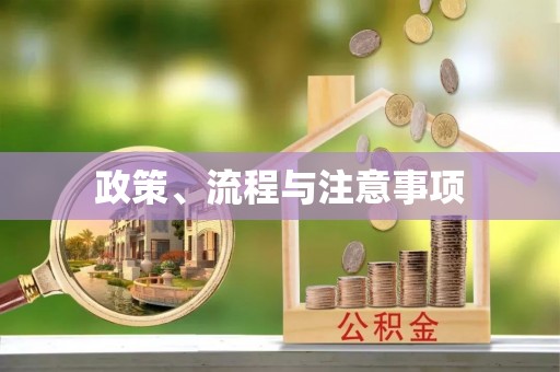 汉阴政策、流程与注意事项