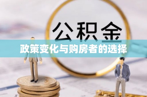 汉阴政策变化与购房者的选择
