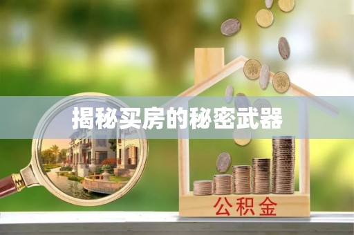 汉阴揭秘买房的秘密武器