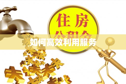 汉阴如何高效利用服务