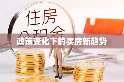 汉阴政策变化下的买房新趋势