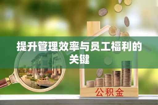 汉阴提升管理效率与员工福利的关键