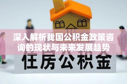 汉阴深入解析我国公积金政策咨询的现状与未来发展趋势