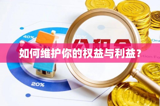 汉阴如何维护你的权益与利益？