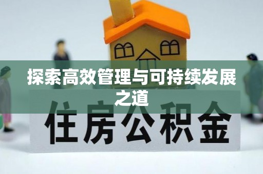 汉阴探索高效管理与可持续发展之道