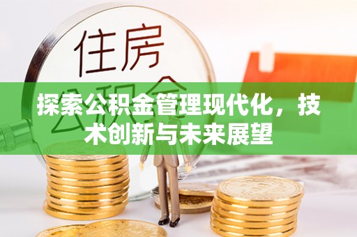 汉阴探索公积金管理现代化，技术创新与未来展望